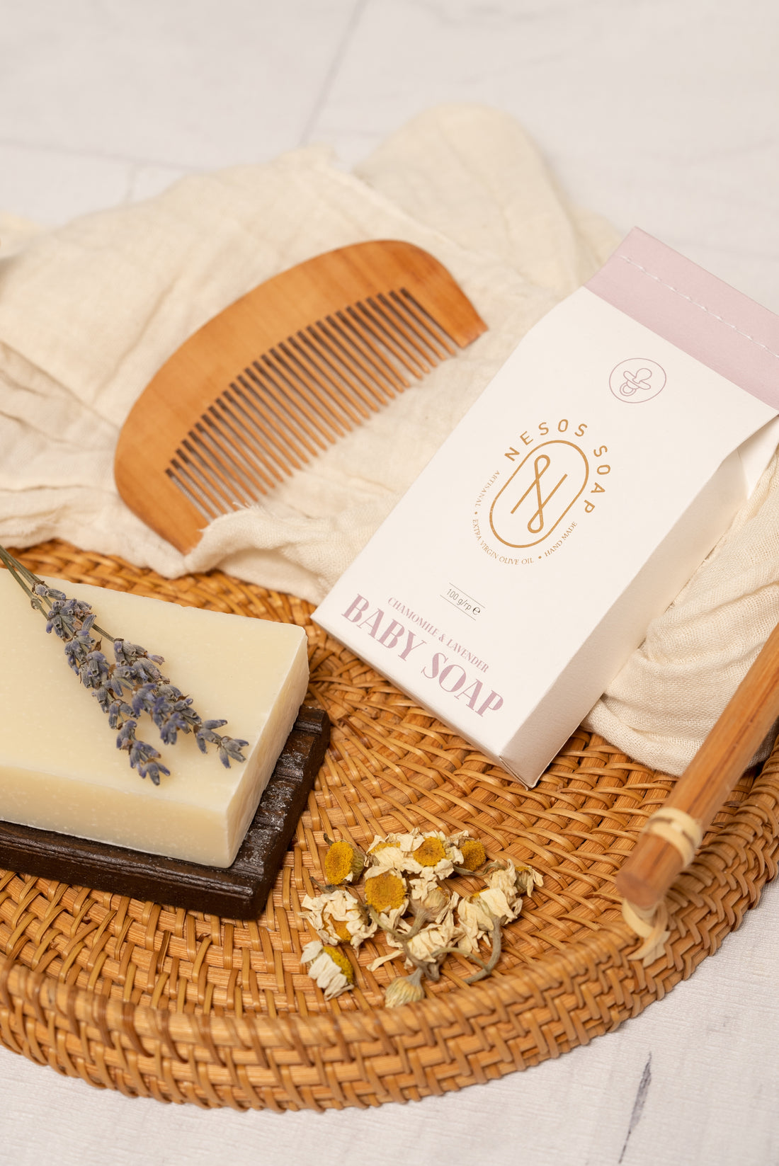 BABY SOAP (CHAMOMILE AND LAVENDER)