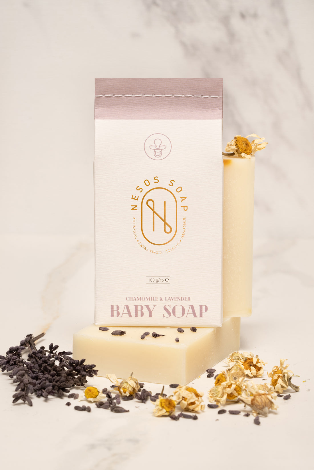 BABY SOAP (CHAMOMILE AND LAVENDER)